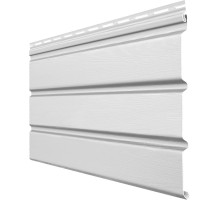 Виниловый софит Grand Line Classic Standart без перфорации белый