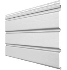 Виниловый софит Grand Line Classic Standart без перфорации белый