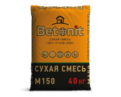 Универсально цементно-песчаная смесь М150 Бетонит
