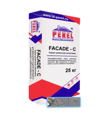 Цементная шпатлевка PEREL Facade-c 25 кг