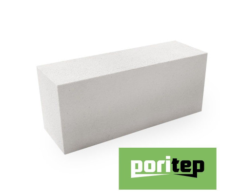 Пеноблоки стеновые Poritep 625х250х250, D600
