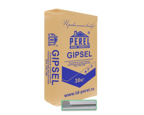 Гипсовый клей Perel Gipsel 30 кг серый