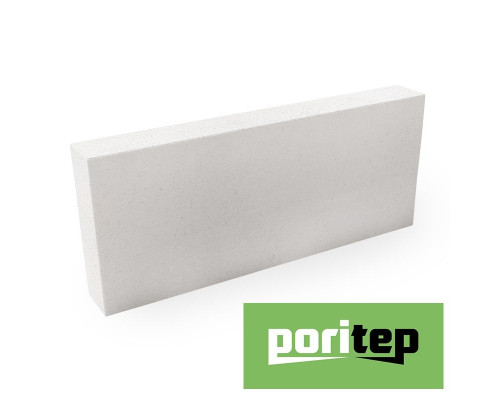 Пеноблоки перегородочные Poritep 625х250х100, D500