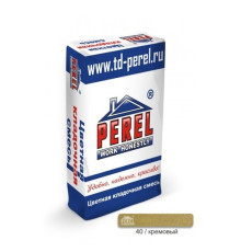 Цветная кладочная смесь Perel SL кремовая 25 кг