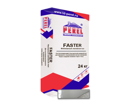 Финишный наливной пол Perel Faster