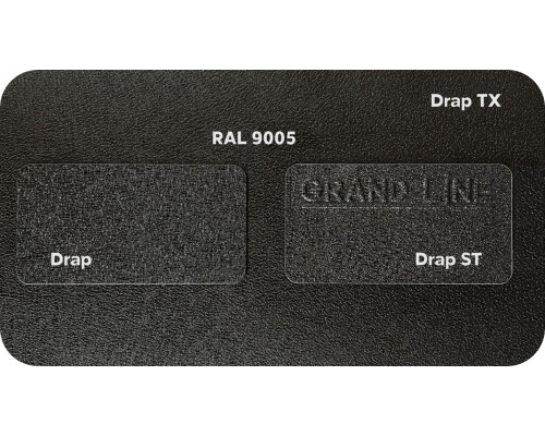 Штрипс 0.5мм Drap TX в пленке Россия RAL 7016 (серый)