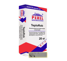 Цементно-известковая штукатурка PEREL TeploRob 20 кг
