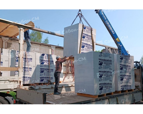 Газобетонные блоки Могилевский КСИ D500 600х200х200 стеновые
