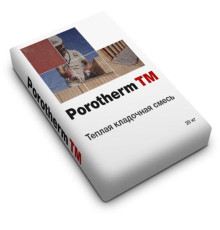 Теплая кладочная смесь Porotherm TM 20 кг