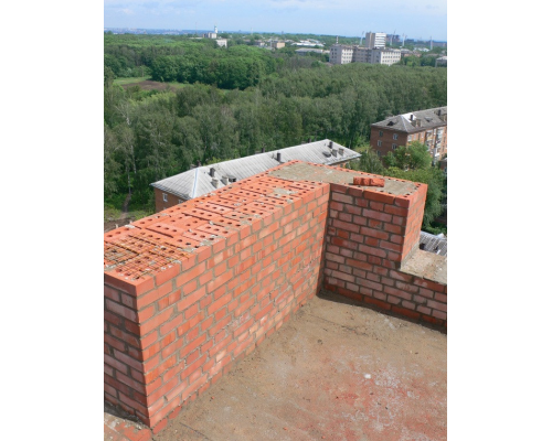 Кирпич строительный полнотелый с тех.пустотами Красный гладкий 250*120*88мм М175кг/см2 Тула