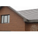 Сайдинг Woodstock 356*330мм 0.45мм Ecosteel Корея Античный дуб Металл Профиль