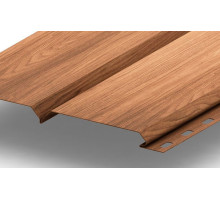 Сайдинг Lбрус 264*240мм 0.5мм Ecosteel теxture Корея Кедр Металл Профиль