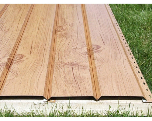 Сайдинг Lбрус 264*240мм 0.5мм Ecosteel  Корея Сосна Металл Профиль