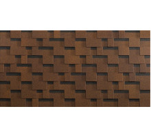 Мягкая кровля (гибкая черепица) Shinglas Комфорт Балеро терракота new