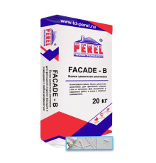 Цементная шпатлевка PEREL Facade-b 20 кг