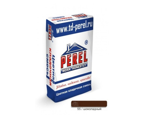 Цветная кладочная смесь Perel SL шоколадная 25 кг Зима
