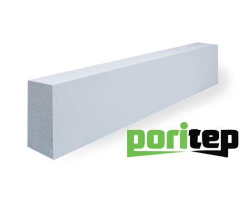 Перемычка армированная газобетонная Poritep самонесущая 2000*100*250 D600кг/м3 В3,5 400кг/пог. м.