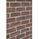 Кирпич облицовочный полнотелый ТУ Петровский Штандарт Бордо ручная формовка 215*102*65мм М125кг/см2 Faber Jar