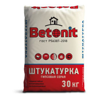 Гипсовая штукатурка Бетонит для ручного нанесения 30 кг
