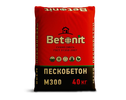 Пескобетон М300 Бетонит 40 кг