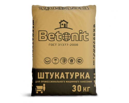 Штукатурка Бетонит для машинного нанесения 30 кг