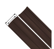 Штакетник металлический МЕТАЛЛ ПРОФИЛЬ ELLIPSE-T 19х126 (VikingMP E-20-0.5)