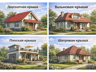 Какие бывают виды крыш
